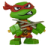 ninja turtle red.ico Preview
