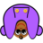 Upside Down Baby 2-b Purple.ico