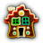 gingerbread house.ico Preview