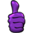 Thumb Up - Purple.ico