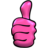 Thumb Up - Pink 2.ico