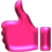 Thumb's Up - Pink 2.ico