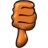 Thumb Down - Orange 2.ico Preview