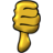 Thumb Down - Yellow 2.ico