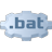 Cyberpunk Blue BAT File.ico Preview