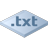 Cyberpunk Blue TXT File.ico Preview