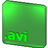 Cyberpunk Green AVI File.ico Preview