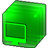 Cyberpunk Green Desktop Folder.ico Preview