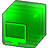 Cyberpunk Green Desktop Folder.ico