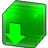 Cyberpunk Green Downloads Folder.ico Preview