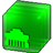 Cyberpunk Green Network Shared Folder.ico Preview
