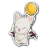 Yellow moogle.ico Preview