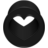 Heart Barrel - Black.ico Preview