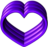 Heart Bumpy - Purple.ico