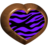 Heart Zebra Wood - Purple.ico