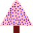 pink christmas tree.ico Preview