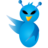 alien twitter bird.ico