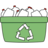 green recycle bin full.ico Preview