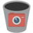 camera recycle bin empty.ico Preview