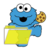 Baby Cookie Monster My Documents.ico Preview