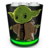 Yoda recycling bin full.ico Preview