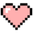 pink minecraft heart.ico Preview