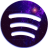 purple galaxy spotify.ico Preview