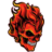 burning skull.ico Preview