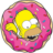 Simpsons Homer Donut.ico