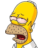 Simpsons Homer tired.ico