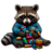 Racoon and his toys.ico
