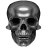 Chrome Skull 8.ico Preview