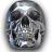 Chrome Skull 12.ico