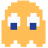 Pac Man Ghost Orange.ico