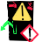 Warning Book icon.ico Preview