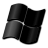 Windows XP Black.ico Preview