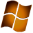 Windows 6.1 Dark Light Orange.ico Preview