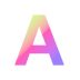 Rainbow Letter A.png Preview