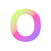 Rainbow Letter O.png Preview