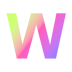Rainbow Letter W.png Preview