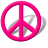 Hot Pink Peace Sign.ico