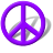 Purple Peace Sign.ico