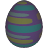 Purple Easter Egg.ico Preview