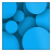 Blue Bubbles.ico Preview