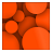 Orange Bubbles.ico Preview