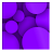 Purple Bubbles.ico Preview