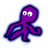 Purple Octopus 256x256.ico Preview