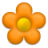 GM-Flower--Orange.ico Preview