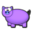 Piggie o,O - Purple.ico