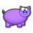 Piggie O.o - Purple.ico